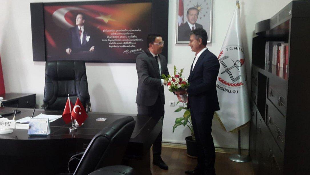 Ahmet ATABEY Ergani İlçe Milli Eğitim Müdürlüğü Görevine Başladı