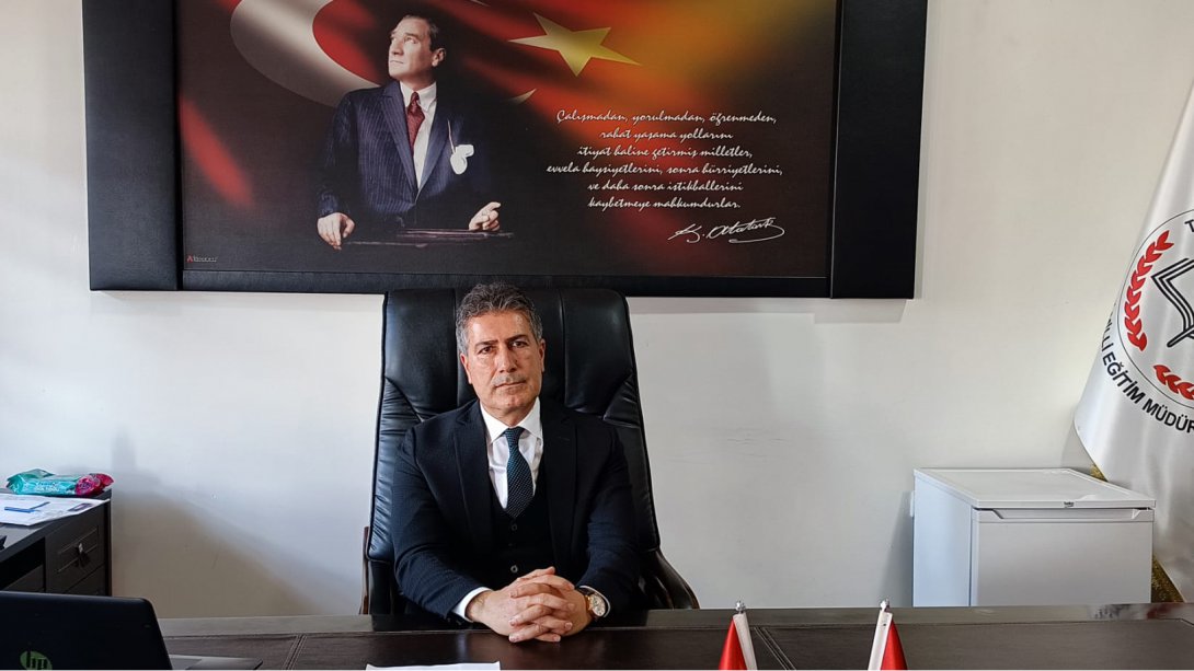 İlçe Milli Eğitim Müdürümüz Sayın Ahmet ATABEY, Görevine Başlamıştır.