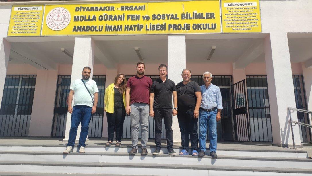 İlçe Milli Eğitim Müdürümüz Sayın Ahmet ATABEY, Molla Gürani Anadolu İmam Hatip lisesi'ni ziyaret etti. Okulun ve pansiyonun eğitim öğretime hazırlık çalışmaları yerinde inceledi.