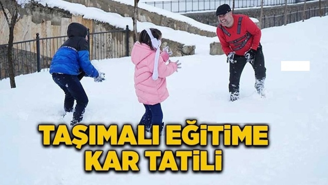 Erganide Okullar Tatil mi?